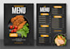 design creative restaurant menu, food menu