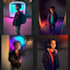 make you avatar in anime, cyberpunk, ai avatar