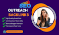 create outreach backlinks and guest post via blogger outreach