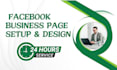 setup professional facebook business page