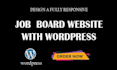 create a job board or job portal wordpress website