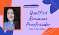 proofread your romance novel