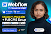 design, redesign webflow website, figma to webflow or framer, webflow expert