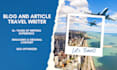 write SEO optimized travel blogs and articles
