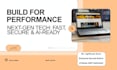 build a blazing fast react or astro website with SEO and security