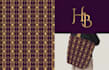 design seamless repeat patterns for fabric, textile printing, a luxury monogram