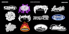 design a simple premium streetwear brand logo design