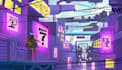 create anime, game, and visual novel background painting