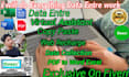 do professional data entre,copy paste,web recharge,youtube