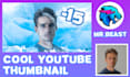 design amazing youtube thumbnail like mrbeast style