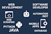 script java python bot c sql database coding programming project developer coder