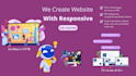 convert PSD figma to HTML CSS with a fully responsive front end developer