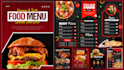 do an amazing menu design, food menu, restaurant menu design