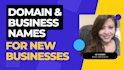create catchy domain and business names for new businesses