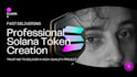 create a custom token on the solana blockchain