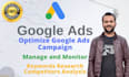 audit and optimize google ads campaign
