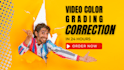 do video color grading correction in 24h