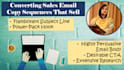 write converting sales email copy sequences that sell