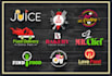 design food and restaurant logo
