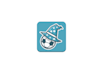 design an attractive football wizard logo