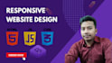 responsive website design using HTML CSS bootstrap