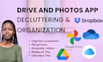 organize your photo gallery into folders, name photos, and clear junk