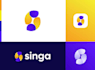 design creative circle shape business logo design