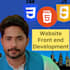 want to hire a front end web developer with html css and js