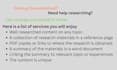 write quality research content