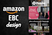 design amazon a plus content, ebc design