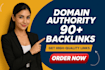 create da 90 high quality seo backlinks