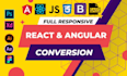 be your angular, react, javascript, HTML and CSS developer