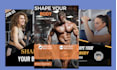 design professional flyer for gym trade corporate food event new business flyer
