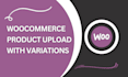 build wordpress ecommerce website and woocommerce product upload