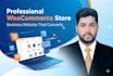 build a professional woocommerce store or business website