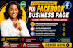 setup and optimize your facebook business page