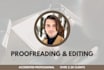 proofread and copy edit within 24 hours