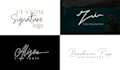 design a unique signature logo