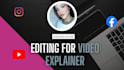 produce an explainer video with stock clips