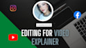 make custom explainer videos with stock clips