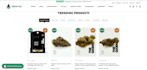 hemp cbd weed cannabis marijuana landing page marijuana website
