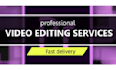 do informative and motivational video editing for youtube