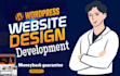 design responsive wordpress website development in 24 hours