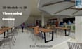 make a dynamic 3d building animation video by modelling