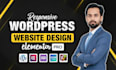 create professional wordpress business website