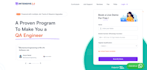 make sales landing web page in modern  way