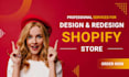 build shopify store or dropshipping ecommerce store