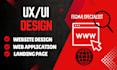 do custom website, figma website design, website UI