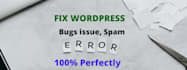 fix any wordpress errors bugs perfectly
