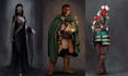 draw original character design and concept art